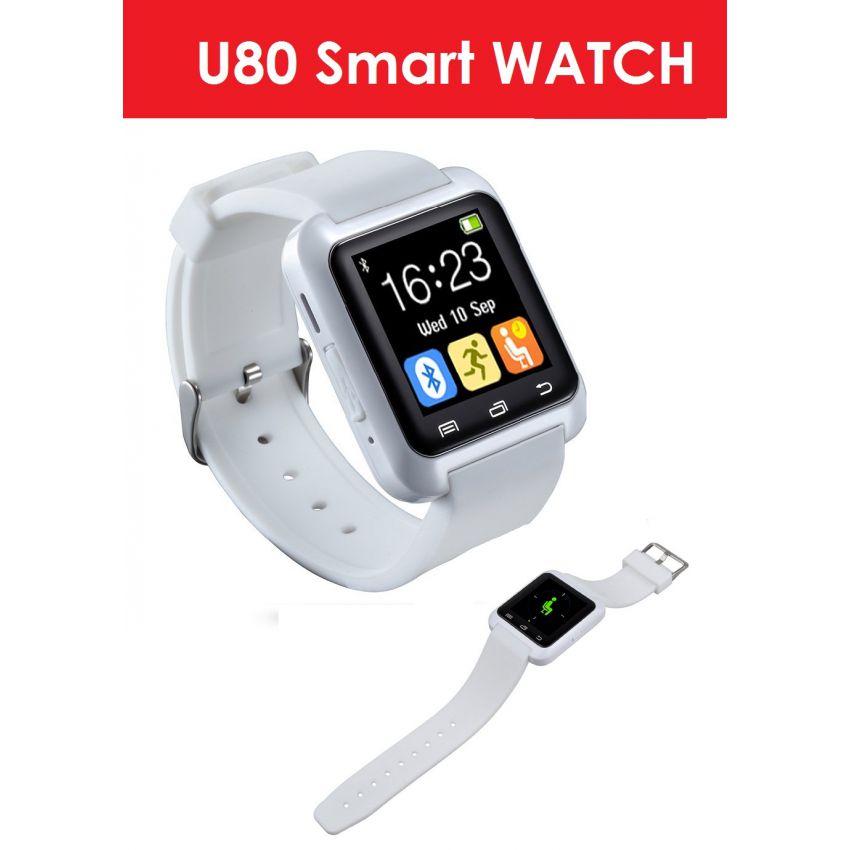 U8 Smart Watch White